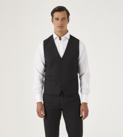 Madrid Suit Waistcoat Black