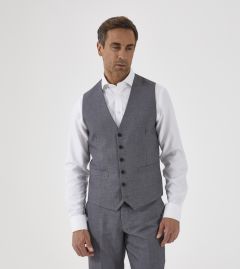 Silver double breasted waistcoat deals