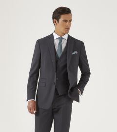 Charcoal suit grey waistcoat deals
