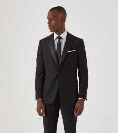 Sinatra Slim Dinner Suit Jacket Black