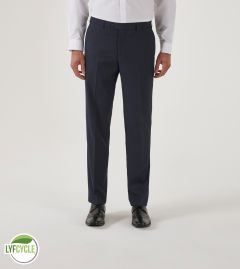 Romulus Tailored Lyfcycle Suit Trouser Navy Blue