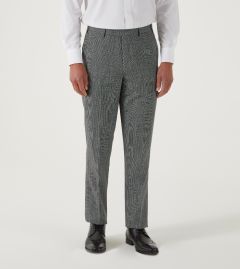 Barlow Suit Tailored Trouser Grey Puppytooth