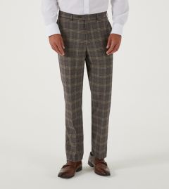 Mens tapered plaid pants top