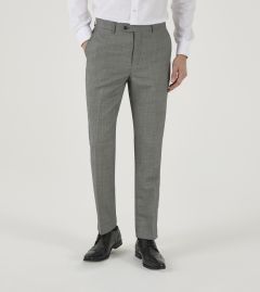 Watson Suit Tailored Trouser Silver Birdseye