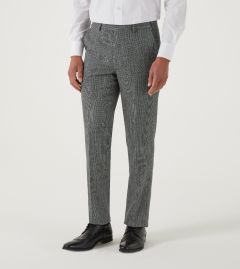 Barlow Suit Tapered Trouser Grey Puppytooth