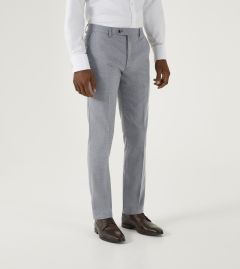 Jodrell Suit Tapered Trousers Silver Marl
