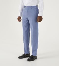 Fontelo Suit Tapered Trousers Pale Blue