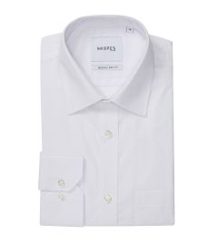 Easy Care Formal Shirt Regular White