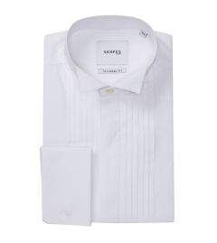Easy Care Formal Tailored Dress Shirt Wing Collar White
