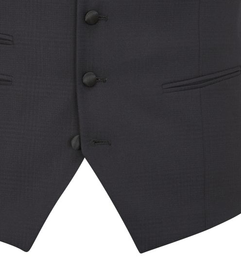 Newman Tailored Dinner Suit Black Check