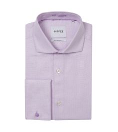 Mens purple formal shirt on sale