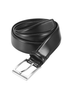 Cranmore Black Leather Belt