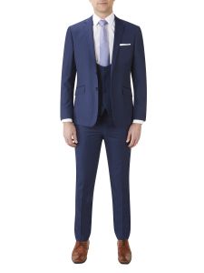 Milan Slim Suit Blue