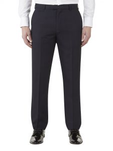 Newman Suit Tailored Trouser Navy Check