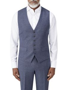 Bremner Tweed Suit Waistcoat Blue