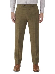 Aviemore Suit Trouser Olive Check