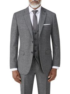 Burnham Suit Jacket Charcoal Check