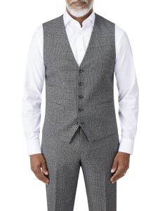 Burnham Suit Waistcoat Charcoal Check