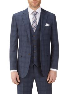 Minworth Suit Jacket Blue Check