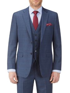 Sheldon Suit Jacket Blue Check