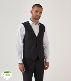 Romulus Lyfcycle Suit Waistcoat Black