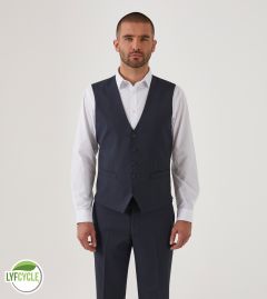 Romulus Lyfcycle Suit Waistcoat Navy