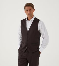 Maxwell Suit Waistcoat Burgundy