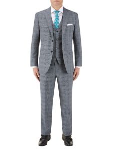 Bracali Suit Grey Check