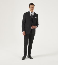 Madrid Tailored Suit Black