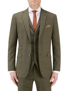 Bramwell Suit Jacket Lovat Check