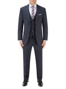 Piper Suit Navy Check