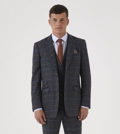 Doyle Suit Tailored Jacket Grey Check