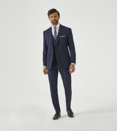 Montague Tailored Suit Navy