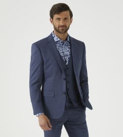 Fendley Slim Suit Jacket Blue