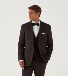 Maxwell Suit Tailored Jacket Burgundy