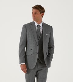 Medley Wool Suit Tailored Jacket Grey