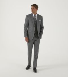 Medley Tailored Wool Suit Grey