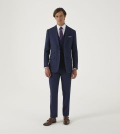 Medley Tailored Wool Suit Navy