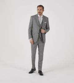 Watson Tailored  Suit Silver Birdseye