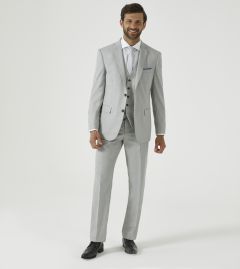 Sultano Tailored Suit Silver