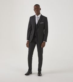 Romulus Slim Lyfcycle Suit Charcoal