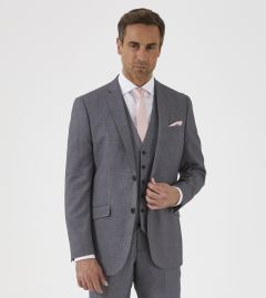 Harcourt Tailored Suit Jacket Silver
