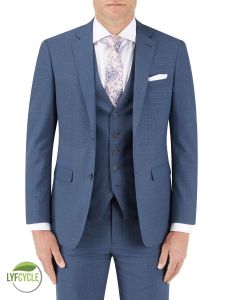 Morelli Suit Jacket Blue Check