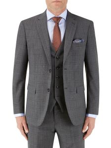 Caravaggio Suit Jacket Grey Check