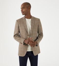 Louis Tailored Jacket Corn Check