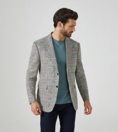 Mickelson Jacket Stone Check