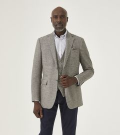 Ruthin Jacket / Waistcoat Outfit Stone Tweed