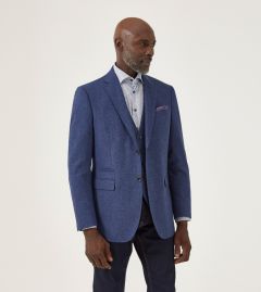 Ruthin Tailored Jacket Teal Tweed