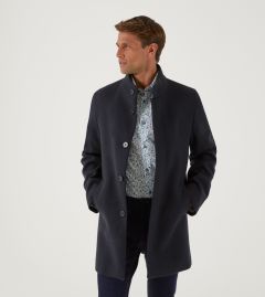 Faulkner Overcoat Navy
