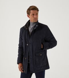 Carling Car Coat Navy